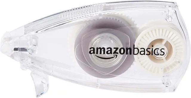 Alt view image 2 of 5 - Amazon Basics Double Sided Adhesive Tape with Removable Cap Applicator, 1/4-Inch x 32-Feet, Clear, 1-Pack