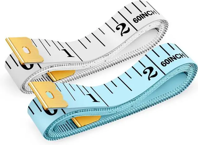 Main image of iBayam Soft Tape Measure 60" Double Scale Body & Sewing Tape, 2-Pack