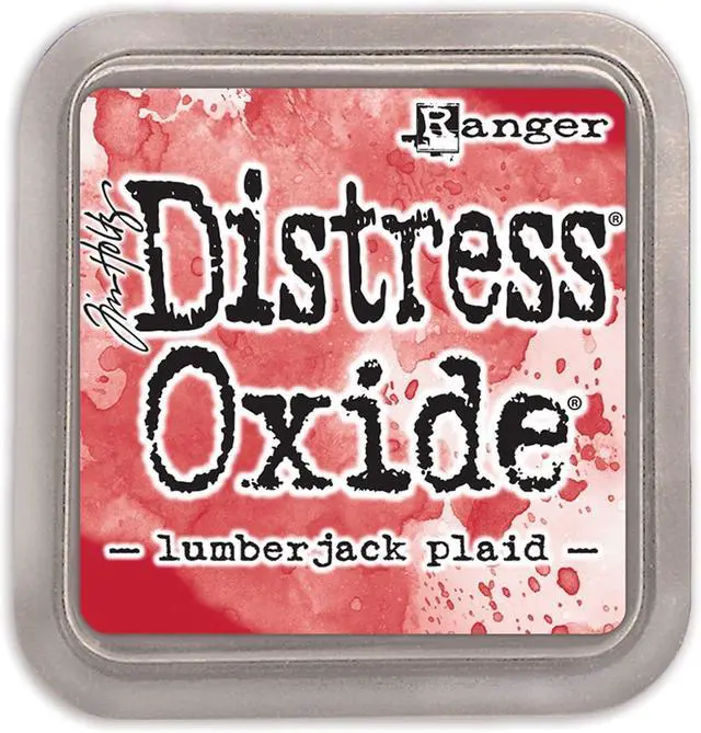 Main image of Ranger Tim Holtz Distress Oxide-Ink Lumberjack Plaid, 3 x 3 inch pad