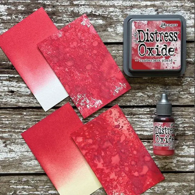 Alt view image 2 of 3 - Ranger Tim Holtz Distress Oxide-Ink Lumberjack Plaid, 3 x 3 inch pad