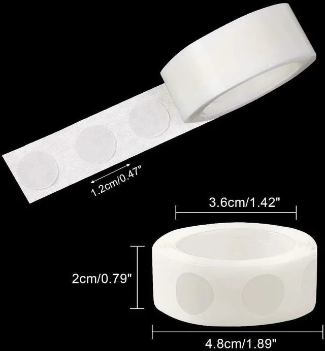 Alt view image 2 of 6 - UPINS 300 Pcs Point Dots Balloon Glue Removable Adhesive Point Tape