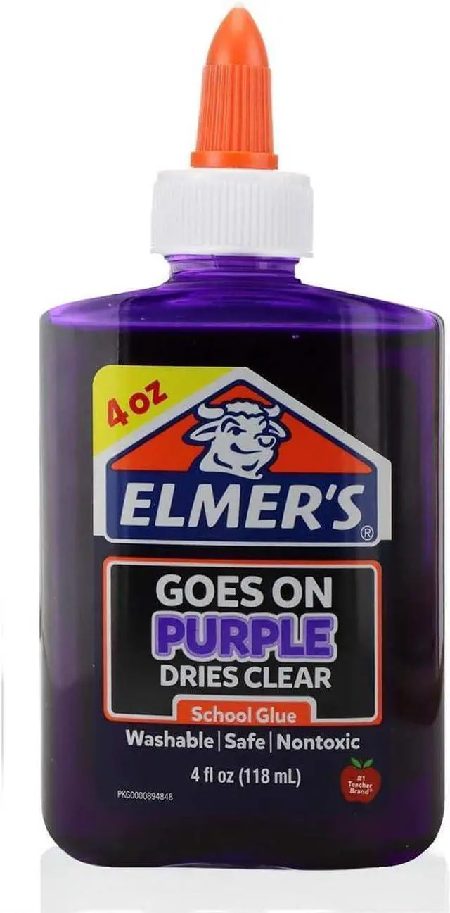 Main image of Elmers Disappearing Purple Liquid School Glue, 4-Ounces, 1 Count