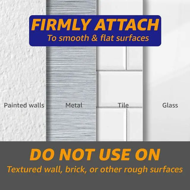 Alt view image 5 of 7 - 16 Sets 1 x 3 Inch Adhesive Hook and Loop Tape Fastener Strips, Heavy Duty, Strong Back Adhesive, Double-Sided Hook and Loop for Fabric, School, Classroom, Office, Dorm, Home Use, White