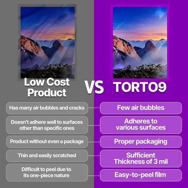 Alt view image 2 of 7 - T TORTO9 Peel & Stick Self Adhesive Laminating 30 Sheets, 3mil Thickness, No Heat Required, Machine-Free, Clear Contact Paper for Documents and Crafts (Letter Size)