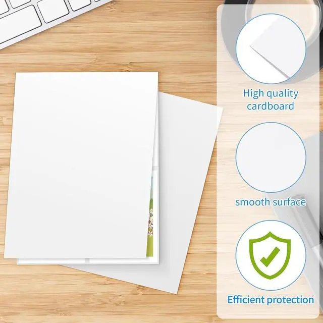 Alt view image 3 of 7 - Laminator Carrier Sleeve Lamination Carrier Thermal Laminating Carriers Sheets Thermal Carrier Sheet for Laminator with All Brand Laminating Pouch (5, Letter Size)