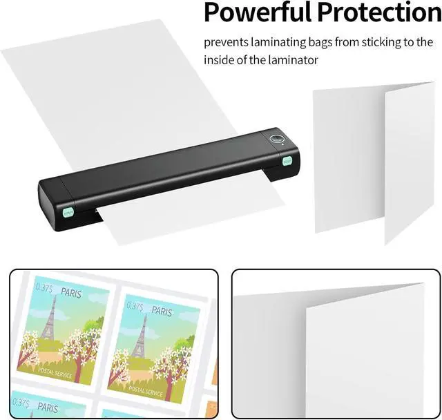 Alt view image 6 of 7 - Laminator Carrier Sleeve Lamination Carrier Thermal Laminating Carriers Sheets Thermal Carrier Sheet for Laminator with All Brand Laminating Pouch (5, Letter Size)