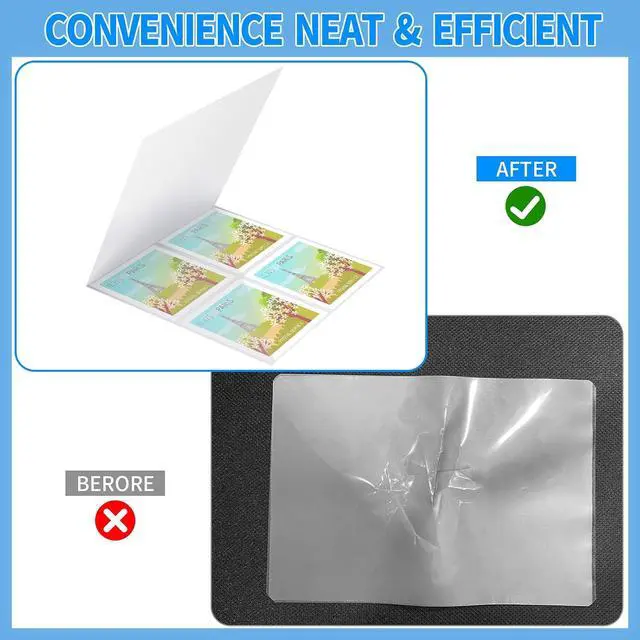 Alt view image 7 of 7 - Laminator Carrier Sleeve Lamination Carrier Thermal Laminating Carriers Sheets Thermal Carrier Sheet for Laminator with All Brand Laminating Pouch (5, Letter Size)