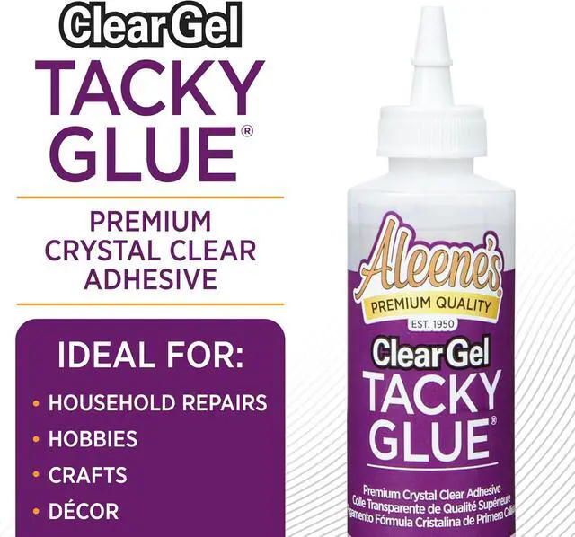 Alt view image 2 of 7 - Aleene's Clear Gel Tacky Glue, Dries Clear, 4 fl oz