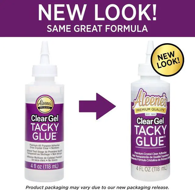 Alt view image 7 of 7 - Aleene's Clear Gel Tacky Glue, Dries Clear, 4 fl oz