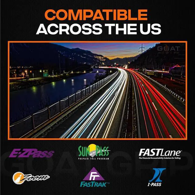 Alt view image 3 of 7 - EZ Pass/I-Pass/FasTrak/SunPass Strips | EZ Pass Holder for Windshield | EZ Pass Adhesive Strips | EZ Pass Mounting Tape | EZ Pass Stickers | 4 Clear Strips (2 Sets) with a Prep Pad