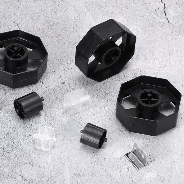 Alt view image 4 of 7 - PATIKIL Tape Dispenser Core, Replacement Wheel and Core for 20031 Tape Dispenser Plastic Insert Parts for Home Office Warehouse Wrapping Packaging Mailing Shipping, Black