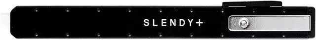 Alt view image 2 of 6 - SEED Thin Steel Holder Eraser Slendy+, Black (EH-S-K)
