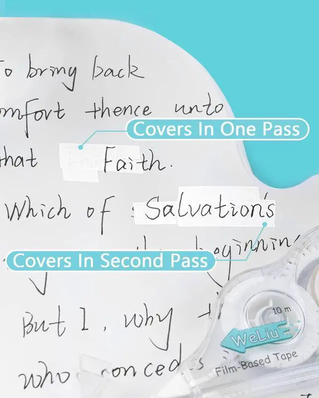 Alt view image 3 of 7 - Correction Tape,White,16 Count