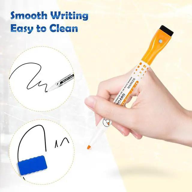 Alt view image 4 of 4 - 8 Colors Magnetic Dry Erase Markers
