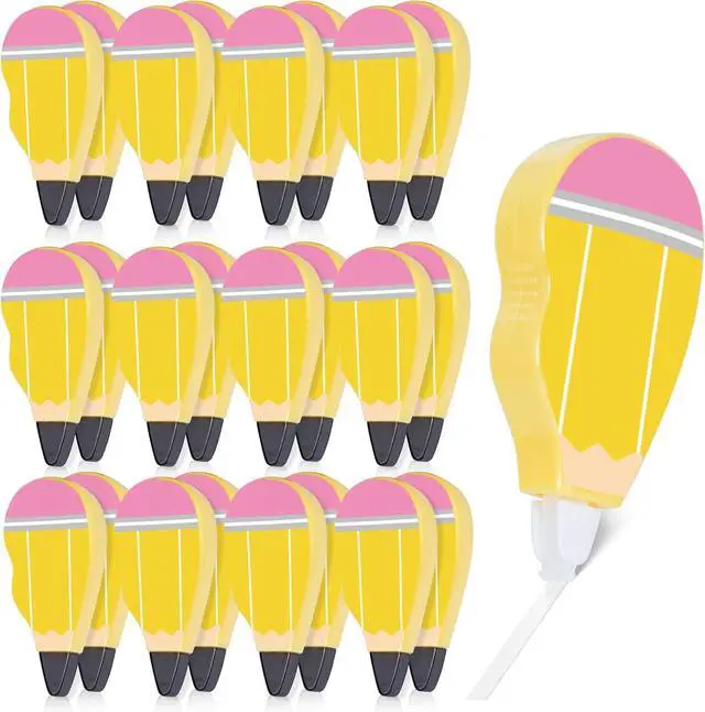 Main image of 24 PCS Pencil Style Mini White Correction Tape