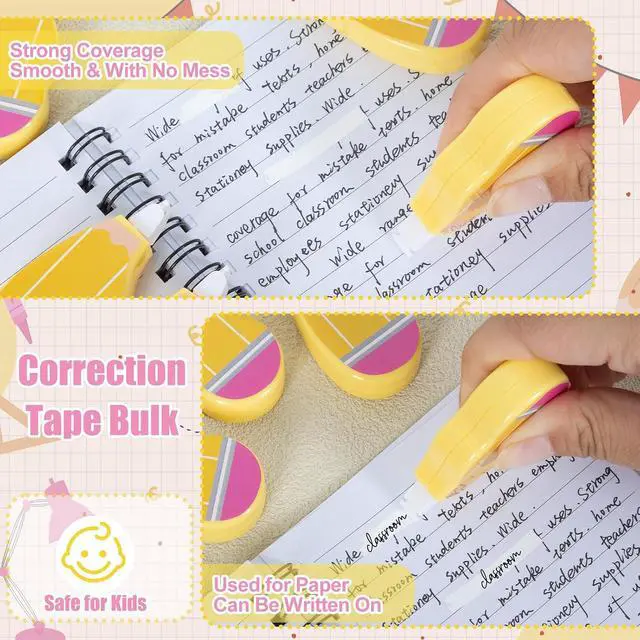 Alt view image 2 of 6 - 24 PCS Pencil Style Mini White Correction Tape