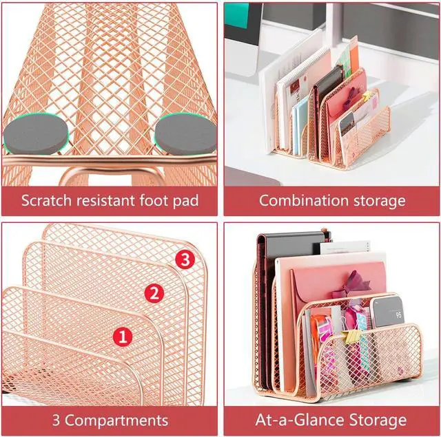Alt view image 6 of 7 - gianotter Mail Organizer Countertop