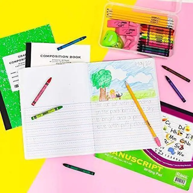 Alt view image 2 of 5 - BAZIC Products Pink Pencil-Top Eraser Caps, Latex-Free, PVC-Free, 20 Count