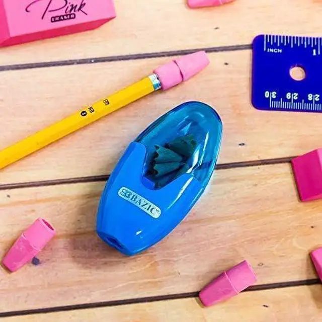 Alt view image 5 of 5 - BAZIC Products Pink Pencil-Top Eraser Caps, Latex-Free, PVC-Free, 20 Count