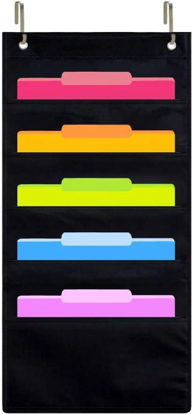 Main image of EAMAY 5Pocket Hanging File Organizer for Home Office Bill Mail Storage