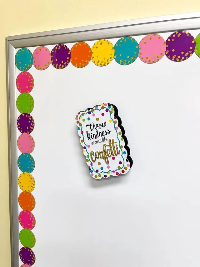 Alt view image 2 of 4 - Teacher Created Resources Whiteboard Eraser Confetti Magnetic Whiteboard Eraser (TCR77392)