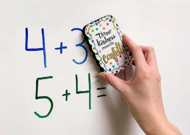 Alt view image 3 of 4 - Teacher Created Resources Whiteboard Eraser Confetti Magnetic Whiteboard Eraser (TCR77392)
