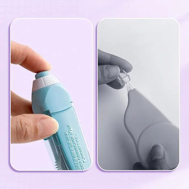 Alt view image 2 of 7 - 1Pc Gray Pressing Correction Tape White Out Correction Tape Correct Tape School Office Supplies for Instant Correction