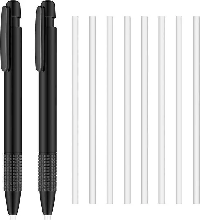 Main image of Eersida Retractable Eraser Pen with Refills for Artists Students, 2 Packs