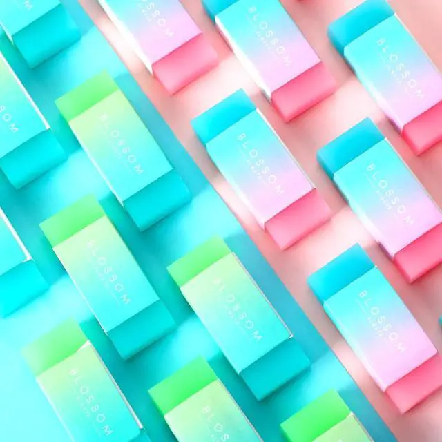 Alt view image 6 of 7 - Gersoniel 24 Pcs Cute Jelly Pencil Erasers Bulk Back to School Supplies