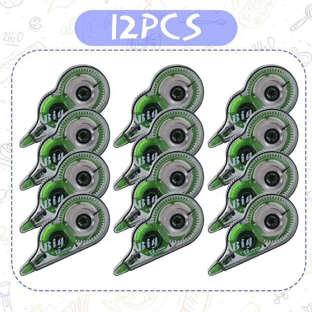 Alt view image 5 of 7 - Yexiya 12 Pieces Correction Tapes Correction Wide Eraser Applicator