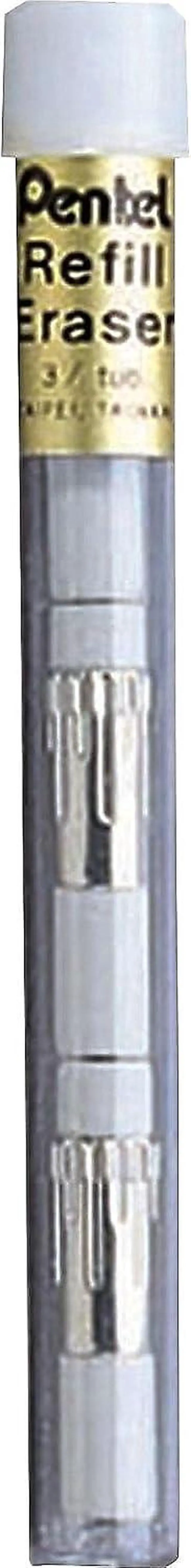 Alt view image 4 of 7 - Pentel 399683 Refill Erasers White 12/Pack (Z2-1N),Tube