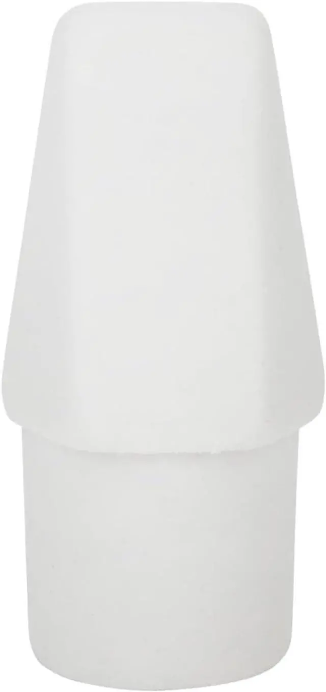 Alt view image 2 of 2 - Pentel Hi-Polymer White Cap Erasers, Pack of 10 (ZEH02BP10)