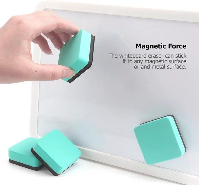 Alt view image 4 of 7 - Tamaki Mini Dry Erase Erasers for White Board, Green
