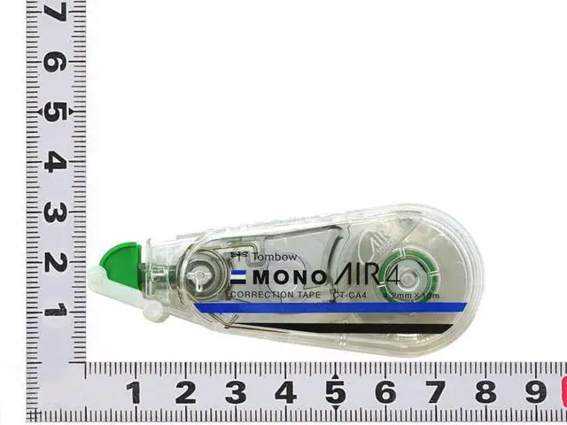 Alt view image 4 of 5 - Tombow Mono Air 4 Correction Tape CT-CA4 Correction Tape, Product Size: W 1.2 x H 3.1 x D 0.7 inches (31 x 78 x 17 mm), 0.17 inches (4
