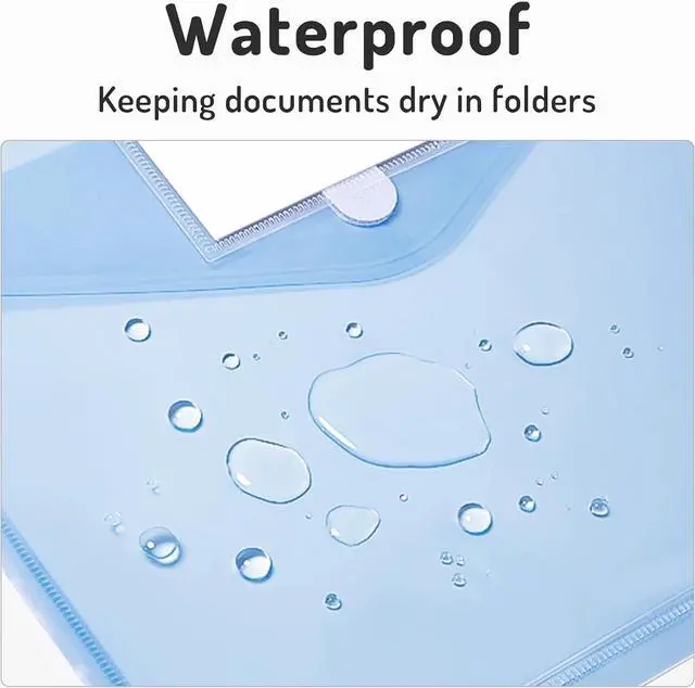 Alt view image 7 of 7 - Forvencer Binder Pocket, 10 Pack Super Heavyweight Plastic Binder Folders