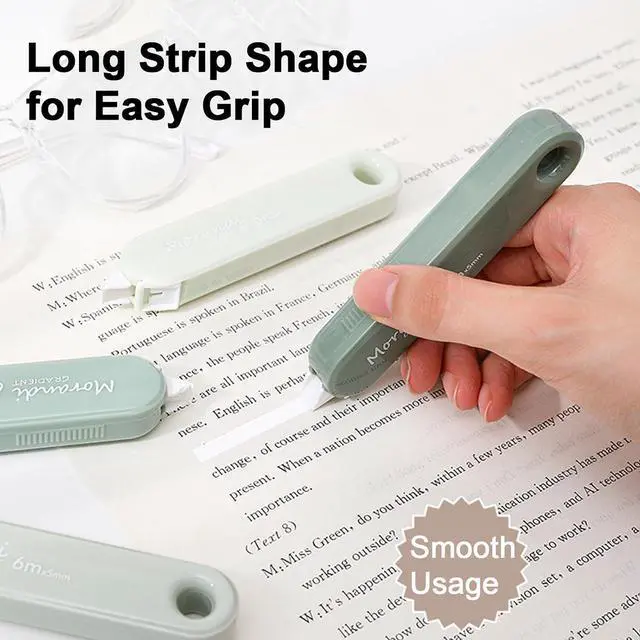 Alt view image 4 of 7 - 5 PCS Correction Tape with Lid, Easy to Use Correction Tapes, White Applicator for Instant Corrections