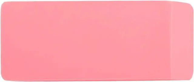 Alt view image 2 of 5 - Amazon Basics Rectangular Erasers for School and Office, Pink, Art Eraser for Drawing, Stationery Supplies, 24 Count