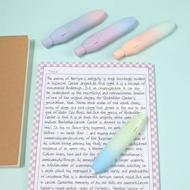 Alt view image 6 of 7 - Temiary 4Pcs Retractable Cute White Correction Tapes, Smooth Pull Out Tape