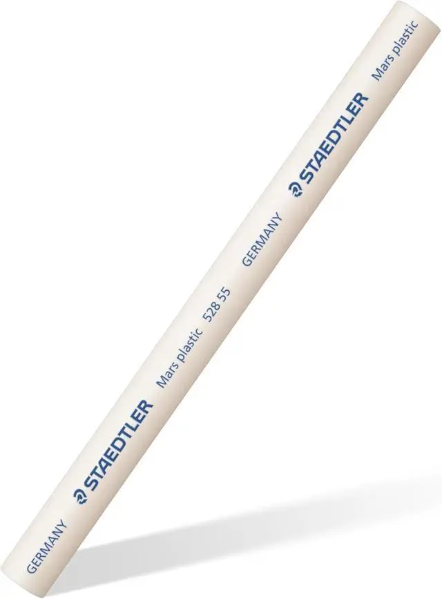 Alt view image 3 of 5 - STAEDTLER Mars Plastic Eraser Refills - Latex-Free Erasers, Replacements for Refillable Holder, Home, School & Office, White, 2-Pack