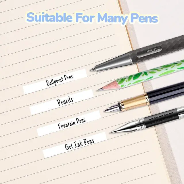 Alt view image 5 of 7 - Temiary 4 Pack Correction Tape Pen, 6M/256" x 0.2" White Smooth Pull Out Tape Pens, Qucik Dry Easy to Use Applicator for Instant Corrections Study and Office Supplies (Morandi)
