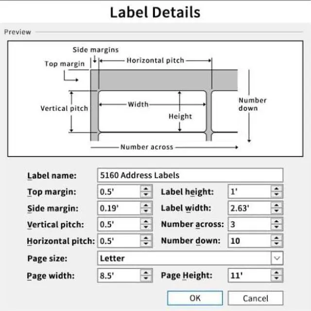 Alt view image 3 of 7 - 1" x 2-5/8" Address Labels 900 Labels Sticker Paper for Laser/Ink Jet Printer mailing Labels 8.5"×11" White 30 per Sheet