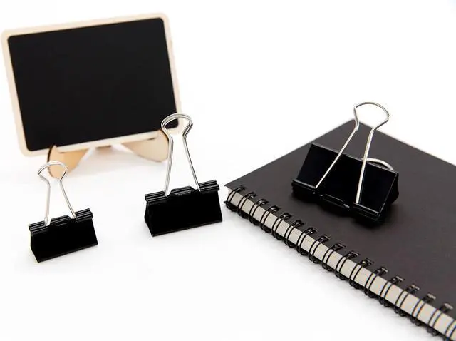 Alt view image 6 of 6 - Coofficer Extra Large Binder Clips 2-Inch (24 Pack), Big Paper Clamps for Office Supplies, Black