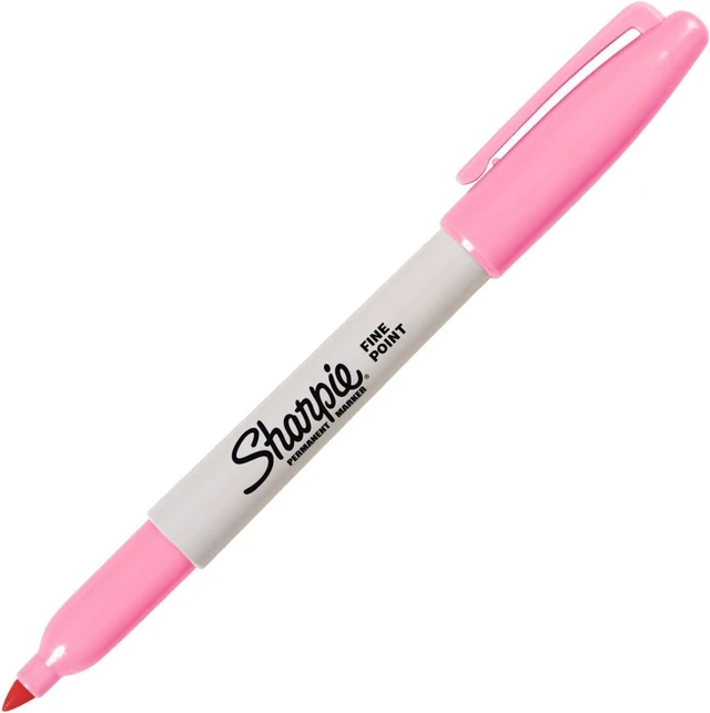 Main image of Permanent Marker, Fine Point, Pink