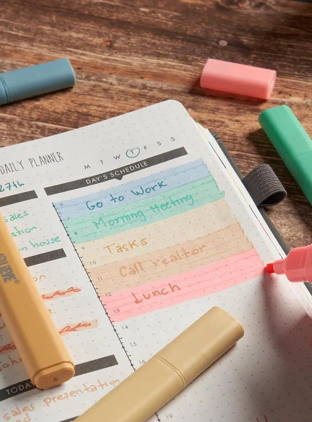 Alt view image 5 of 7 - BLIEVE Bible Highlighters No Bleed Through, Chisel Tip, 5 Pack