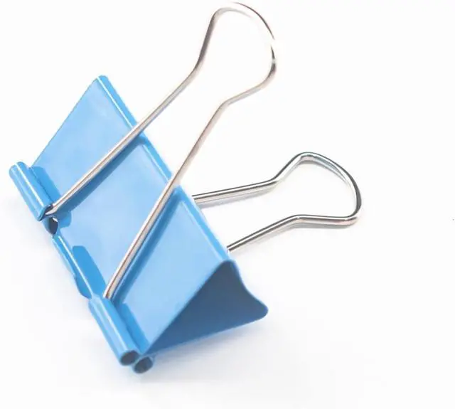 Alt view image 2 of 6 - Ykimok Large Binder Clips, 1.6 inch, 24 Pack, Colored Binder Clips, Paper Clamps Large Size for Office Supplies, 4 Vibrant Colors