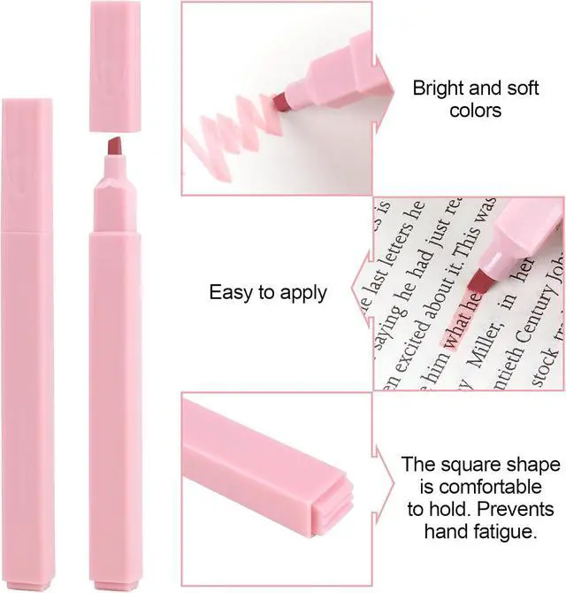 Alt view image 3 of 7 - Utron 12pcs Bible Highlighters, Pastel Highlighter Set, No Bleed Bible Highlighters (12 Color)