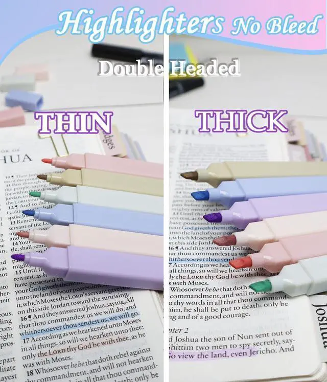 Alt view image 4 of 5 - Bible Journaling Kit Study Kit, Bible Highlighter and Pens No Bleed