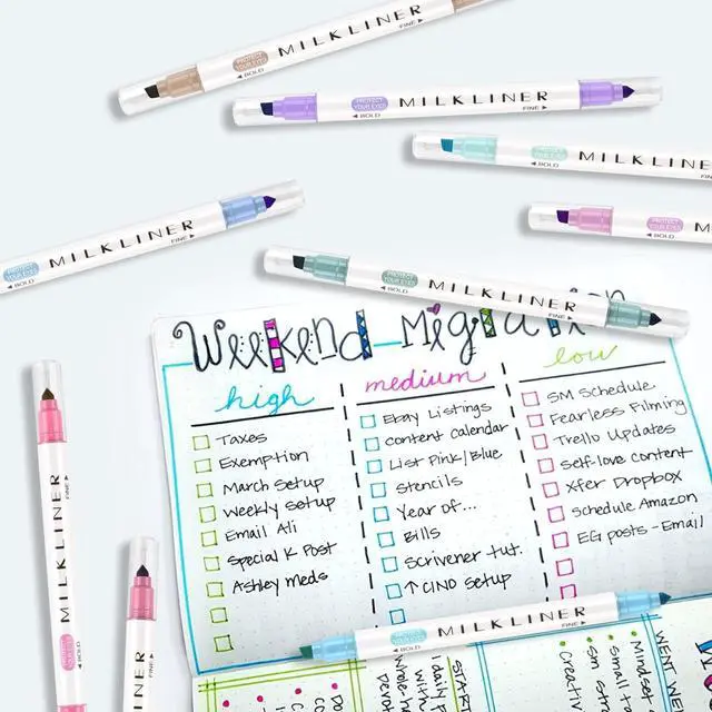 Alt view image 3 of 7 - YOOUSOO 12 PCS Aesthetic Highlighters Assorted Colors, Pastel Highlighters