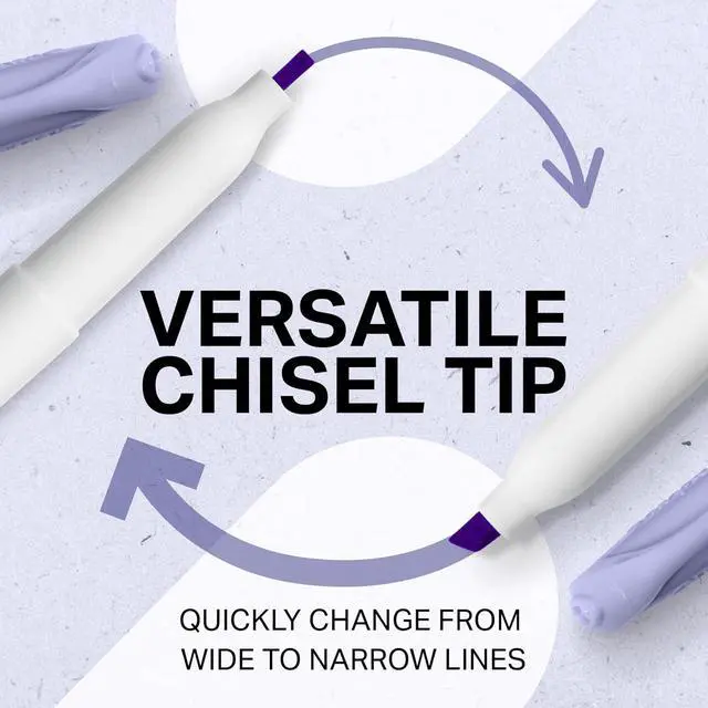 Alt view image 3 of 7 - Sharpie S-Note Creative Highlighters, Assorted Pastel Colors, No Bleed, Chisel Tip, 12 Count - Back to School Supplies
