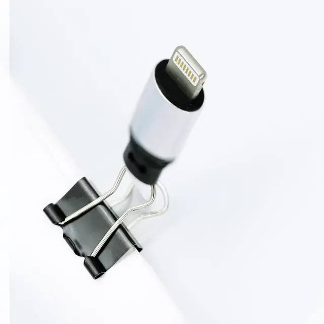 Alt view image 3 of 6 - Ykimok 48Pcs Mini Binder Clips, 0.5 inch(13mm), Paper Clamps Micro Size for Office Supplies, Black